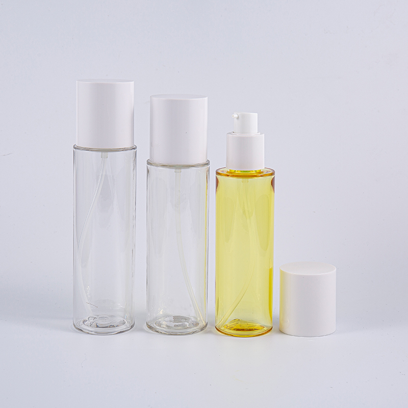 Бутылка насоса лосьона Petg круглой формы личной гигиены 130ml 170ml 200ml