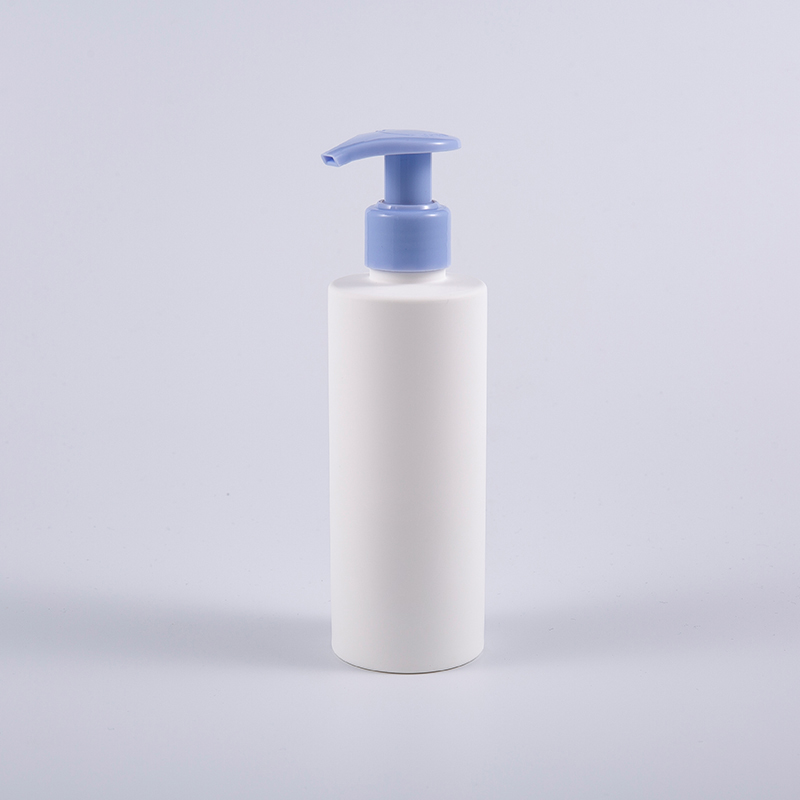 Frost White Round 200ml PE Бутылка для очищающего лосьона с насосом для мытья рук Frost White Round 200ml PE Бутылка для очищающего лосьона с насосом для мытья рук
